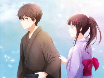 Hyouka - Houtarou and Eru