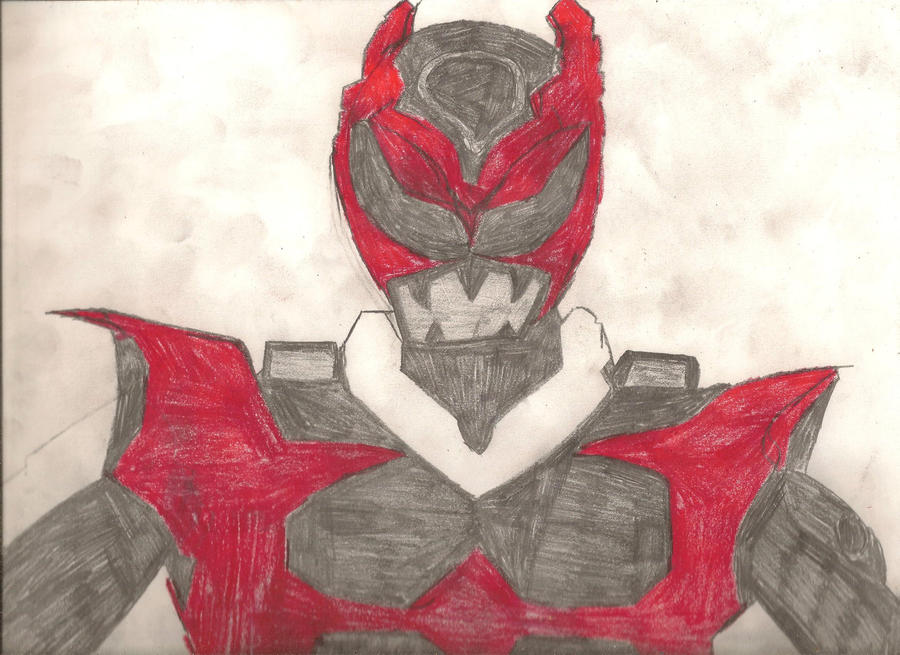 Psycho Ranger's V3: Psycho Red by DarkAlicornWarrior on DeviantArt