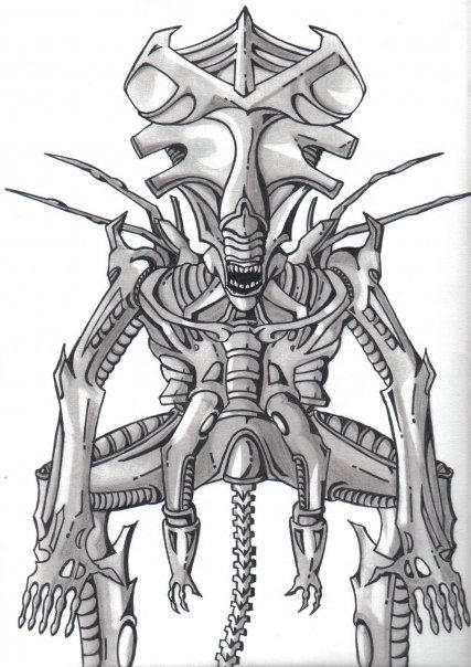 Alien Ruria Reina Alien by MarlonHellsing on DeviantArt