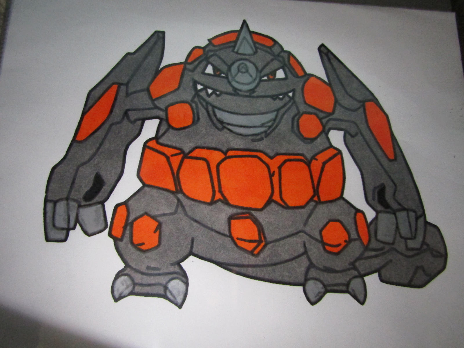 Rhyperior Draw Rhyperior Coloring by 0XxkabalxX0 on DeviantArt