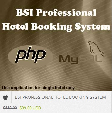 BSI Professional Hotel Booking System