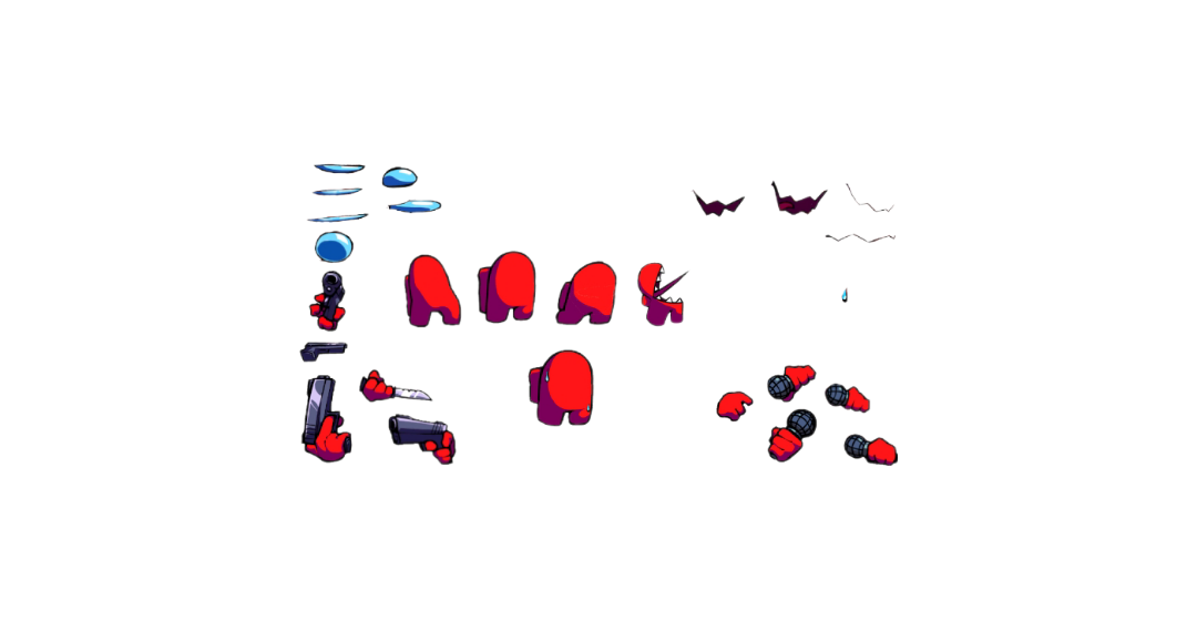 Red impostor rig by ImjustaAnimator on DeviantArt