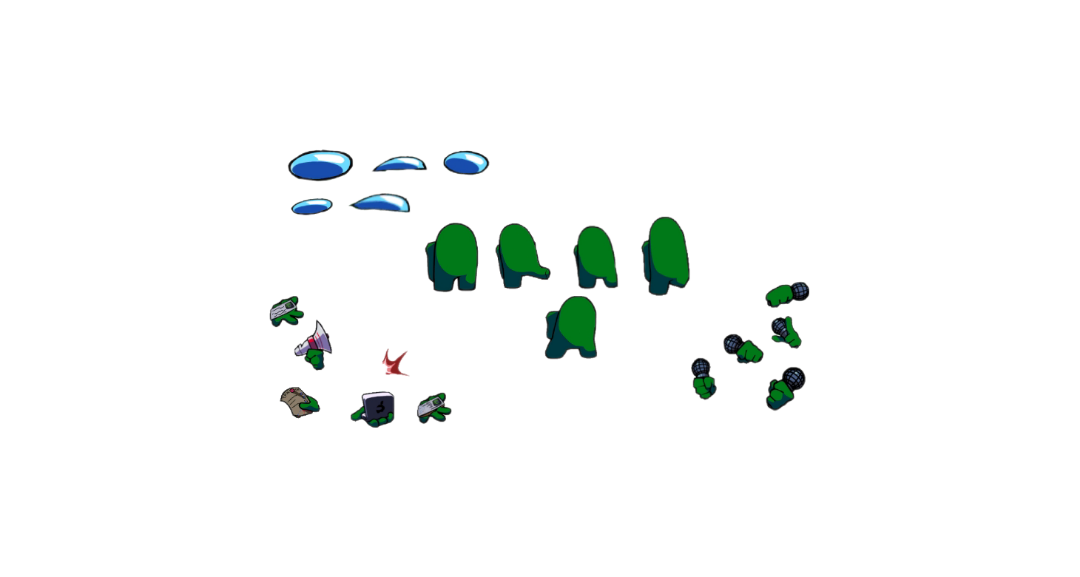 Crewmate Rig Fnf green crewmate rig by ImjustaAnimator on DeviantArt