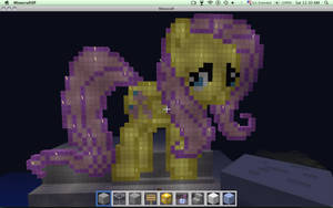 Fluttershy Sprite in Minecraft