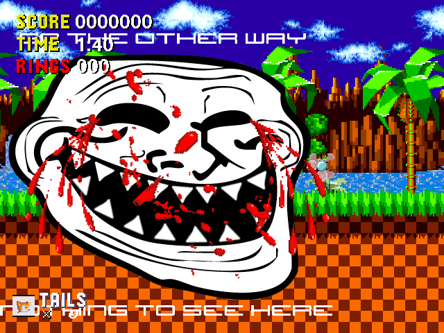 Sonic.exe Evil Trollface by CaptRiskyBoots on DeviantArt