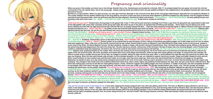 TG Caption - Pregnancy and criminality