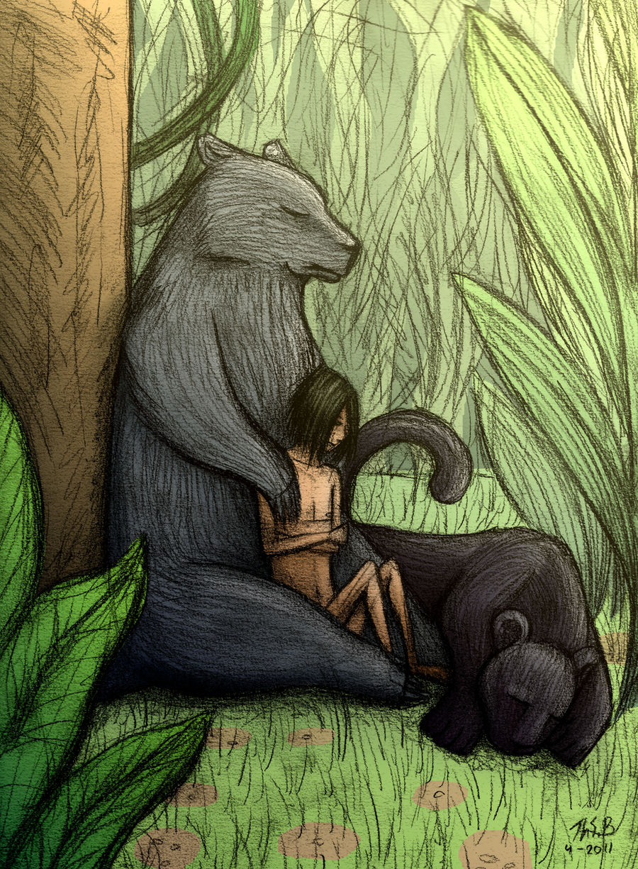 Lazy afternoon - Jungle Book by Super-kip