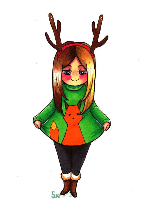 Christmas Sweater + Speedpaint