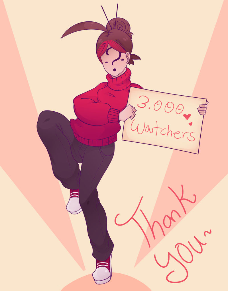 3,000 Watchers!