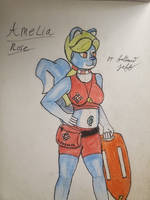 Amelia Rose the lifeguard