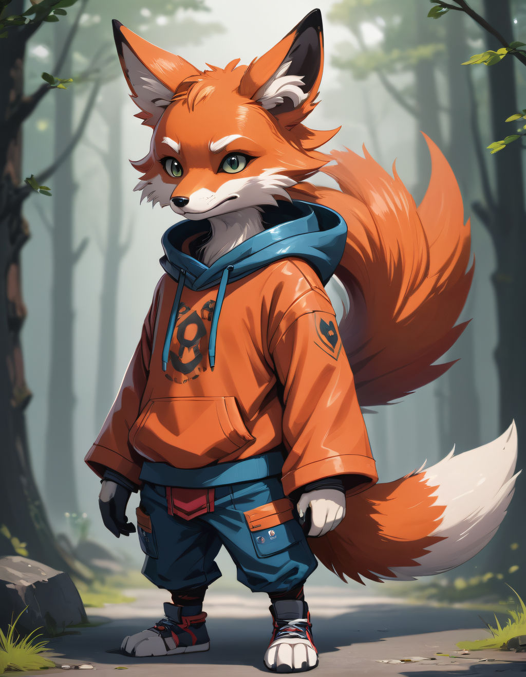Humanoid Fox by JayNL on DeviantArt
