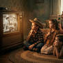Watching TV on a Saturday Morning