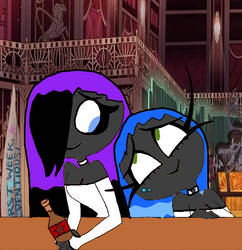 Hanging Out With Azure, Sara's Best Friend