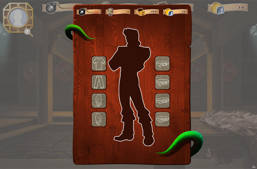 Character Inventory Screen by CraigHodgesArt on DeviantArt