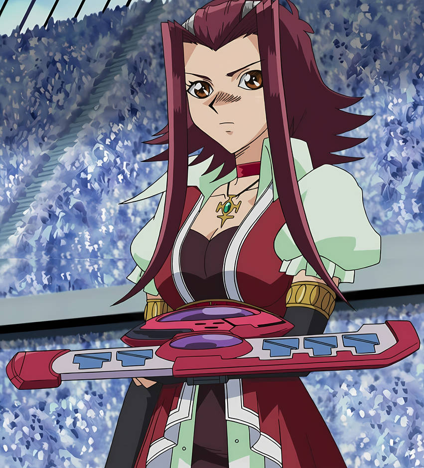 Akiza is ready for duel! by gusfreeyugioh on DeviantArt