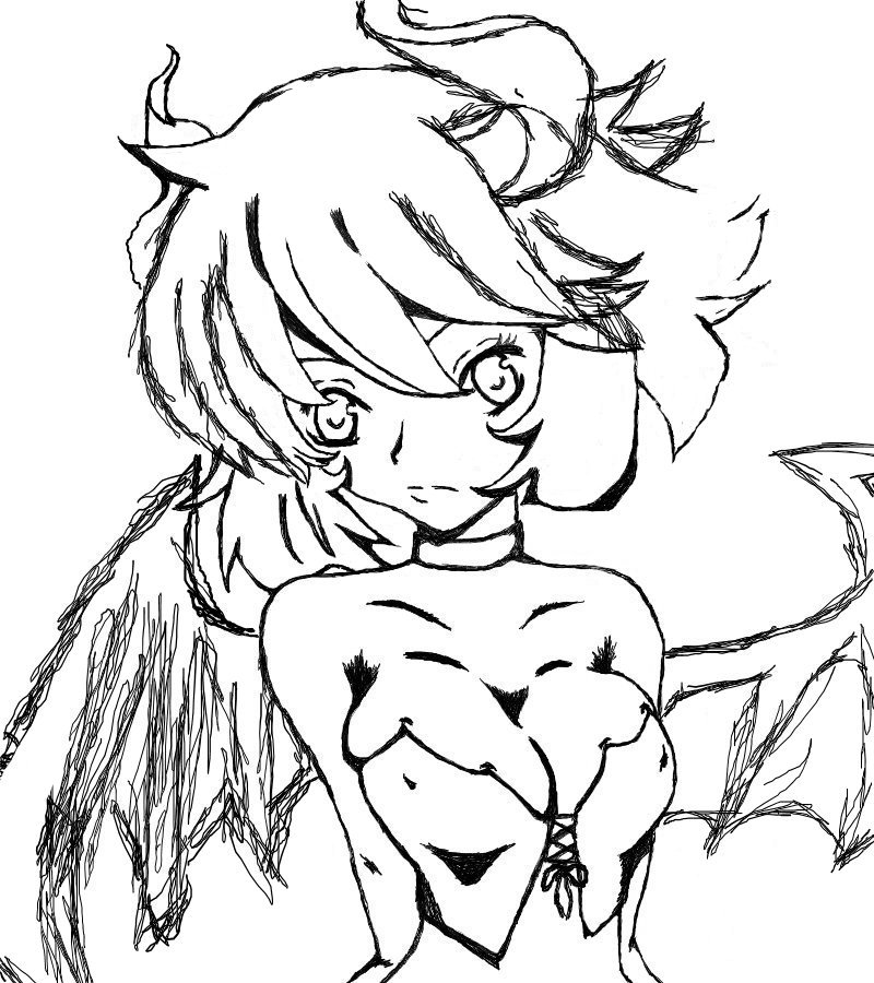 Demon Chick WIP