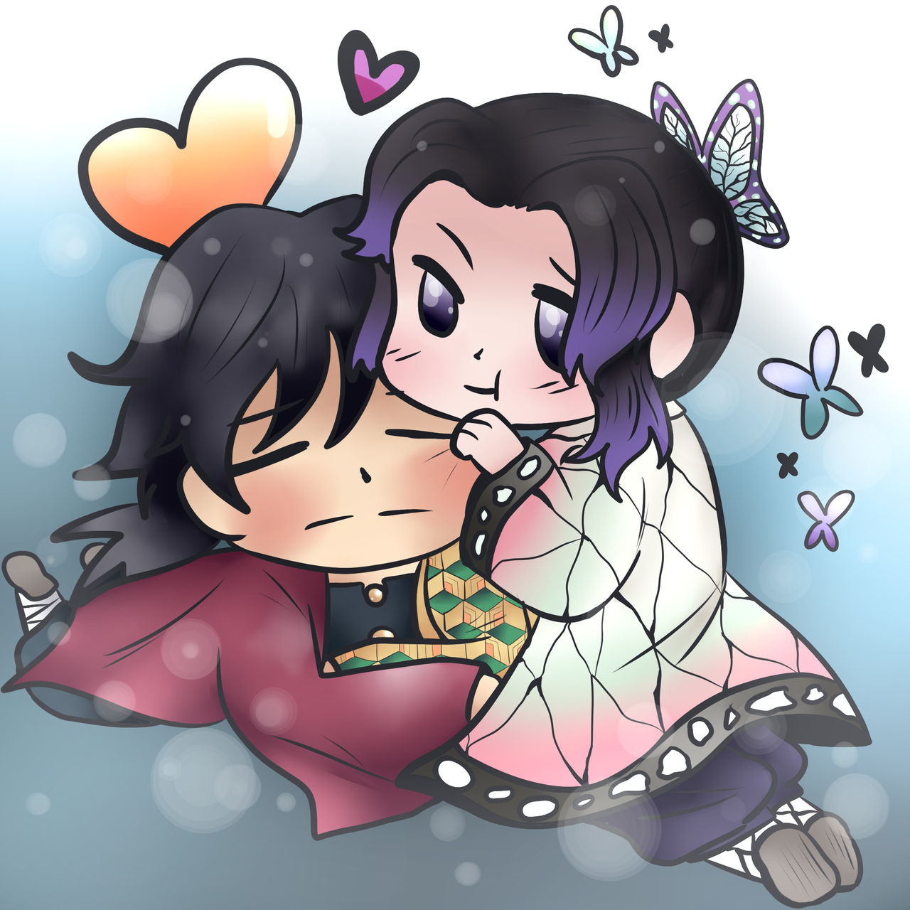 Shinobu X Giyuu By Pachoyeen On Deviantart Shinobu X Giyuu By Pachoyeen On Deviantart