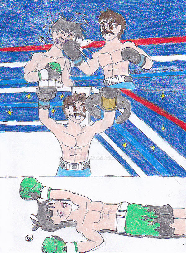Brian Deviantart Fight Bryan vs Will- Knockout by ravenf6 on DeviantArt