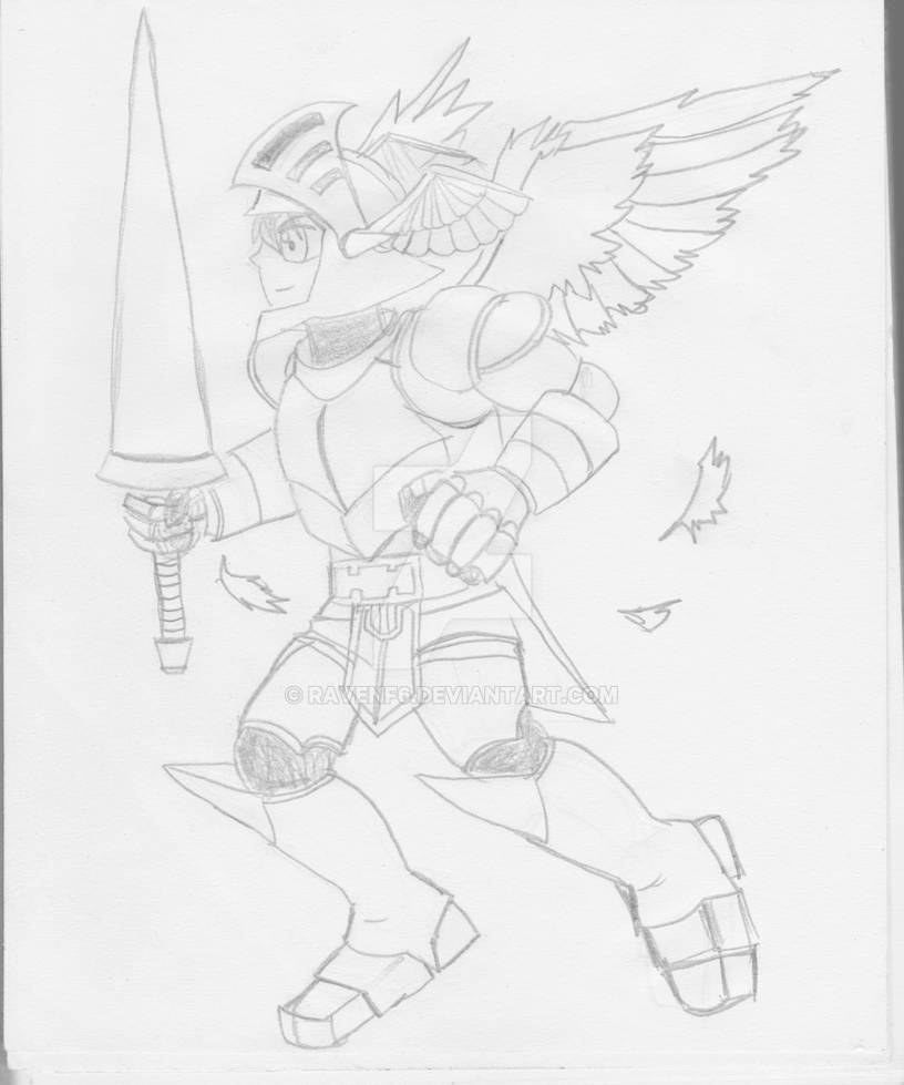 Fallen Angel armor doodle by ravenf6 on DeviantArt
