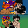 Sparring- Alekade Mercer vs Raven `