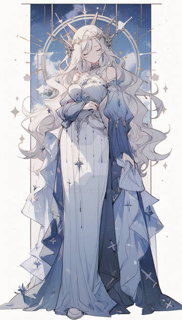 [OPEN] Goddess of Sleep and Dreams - Fantasy Adopt