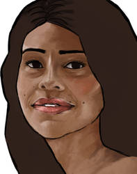 Gina Rodriguez Speed Paint