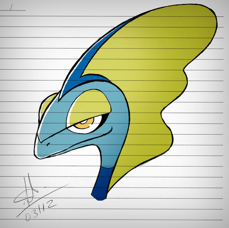 Inteleon Draw INTELEON by LeoCez on DeviantArt