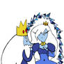 Ice King/ Ice Queen part of Adventure Time project