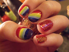 Rainbows and glitter