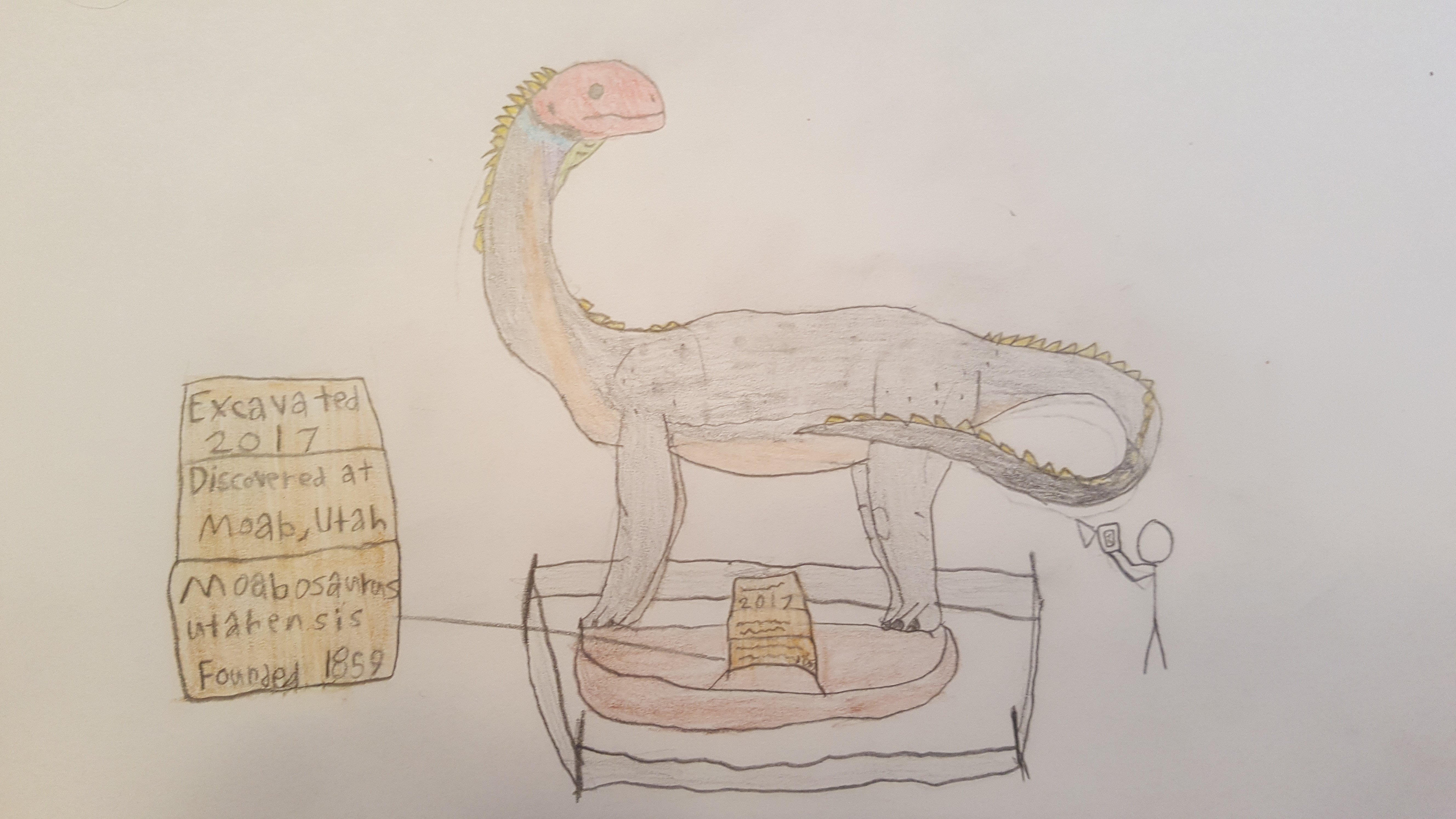 Moadosaurus Moabosaurus utahensis Monument by RebootTheProtogen on DeviantArt