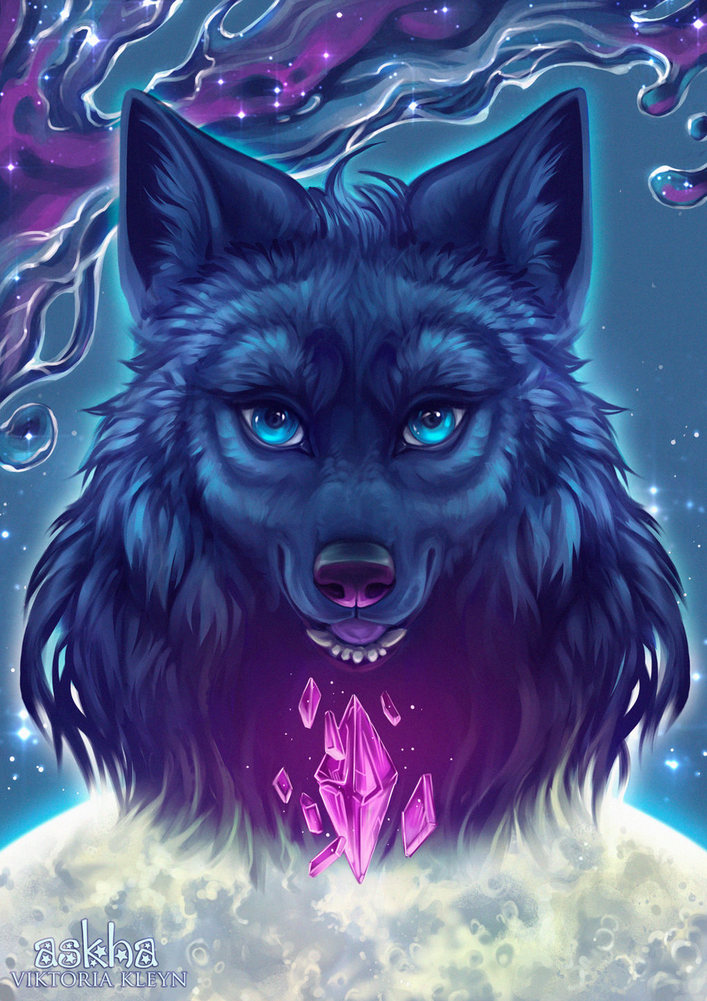 Moon Wolf By Light Askha On Deviantart Moon Wolf By Light Askha On Deviantart