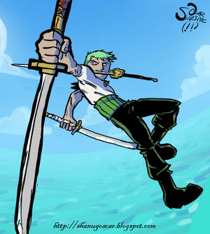 Fan art: Roronoa Zoro