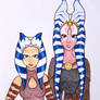 Ahsoka Tano and Shaak Ti