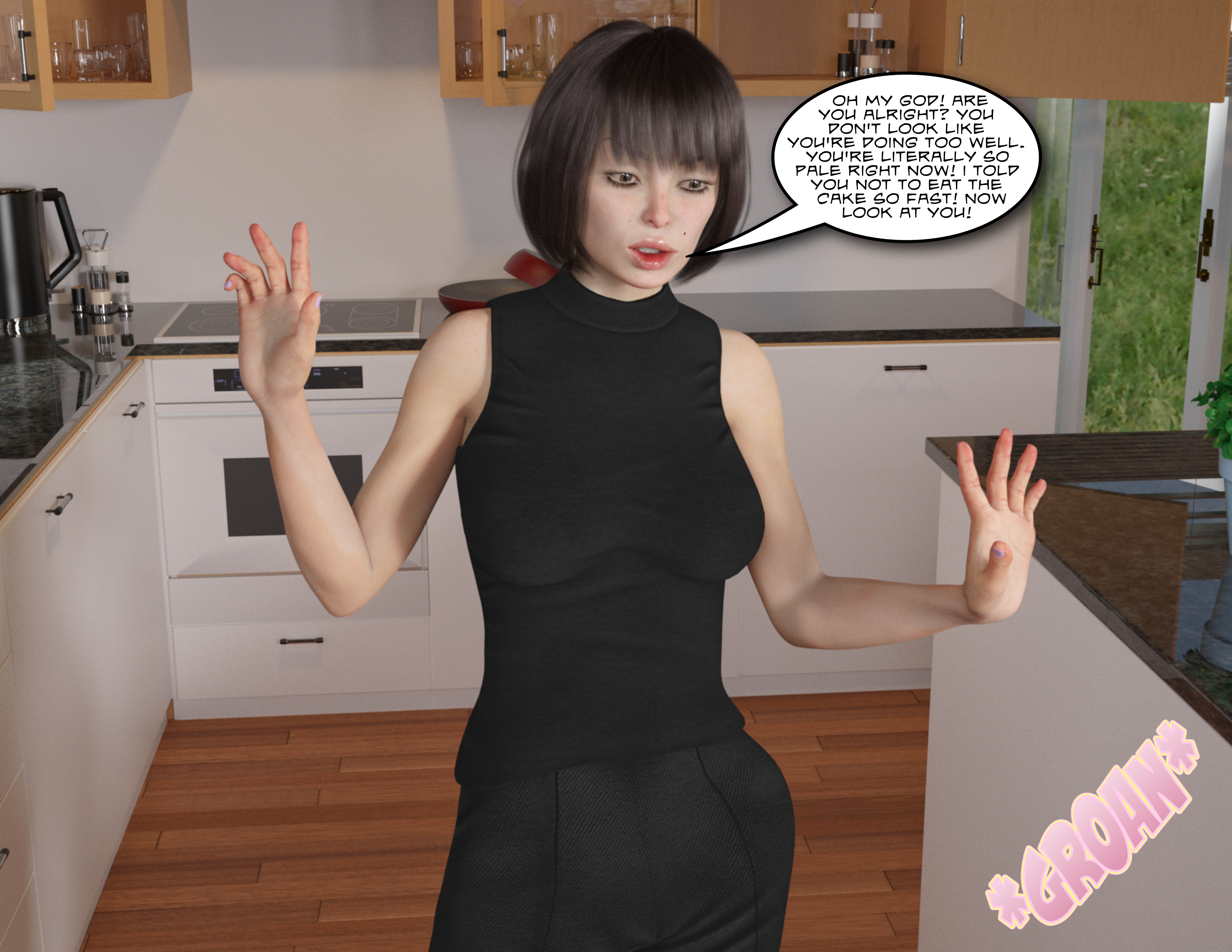 Birthday Wish TG Captions Comic Preview by AbbysLovelyTG on DeviantArt