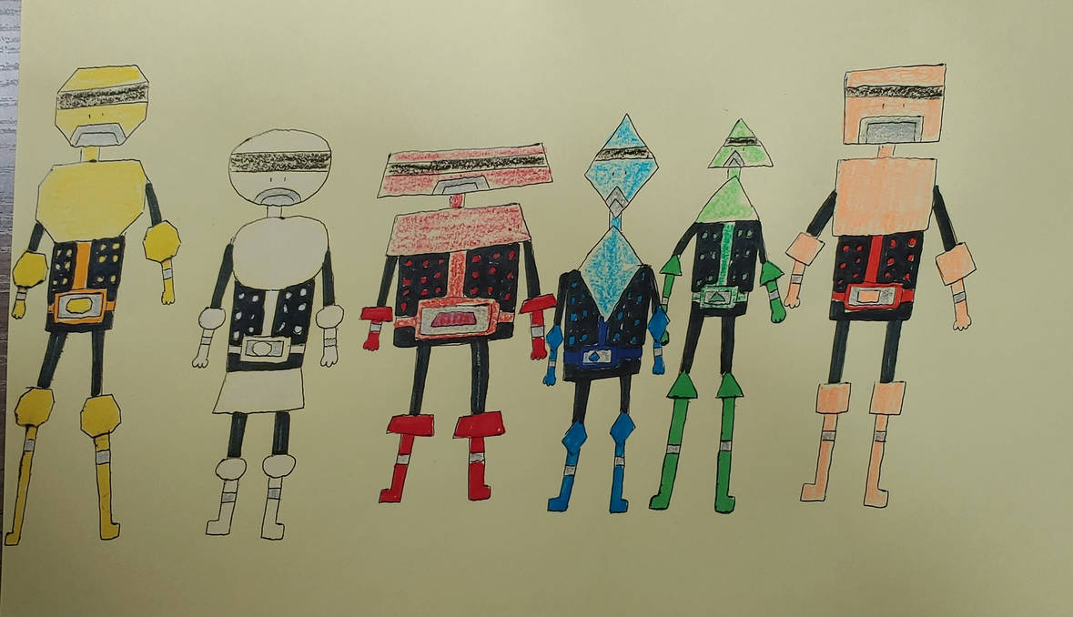 Tech sentai shaperanger by albert1614 on DeviantArt