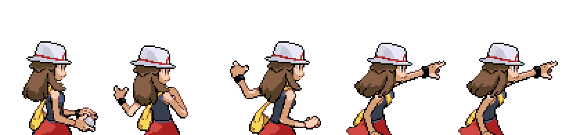 Ash Alola Sample Sprites by PKMNTrainerRick on DeviantArt