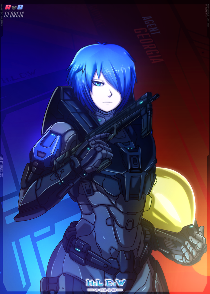 Agent Utah Rvb RVB - Agent Georgia by biduke on DeviantArt
