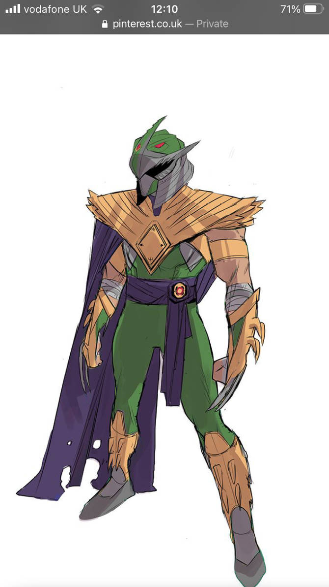 Devil Ragger Devil ranger suit design 2 by flettk3 on DeviantArt