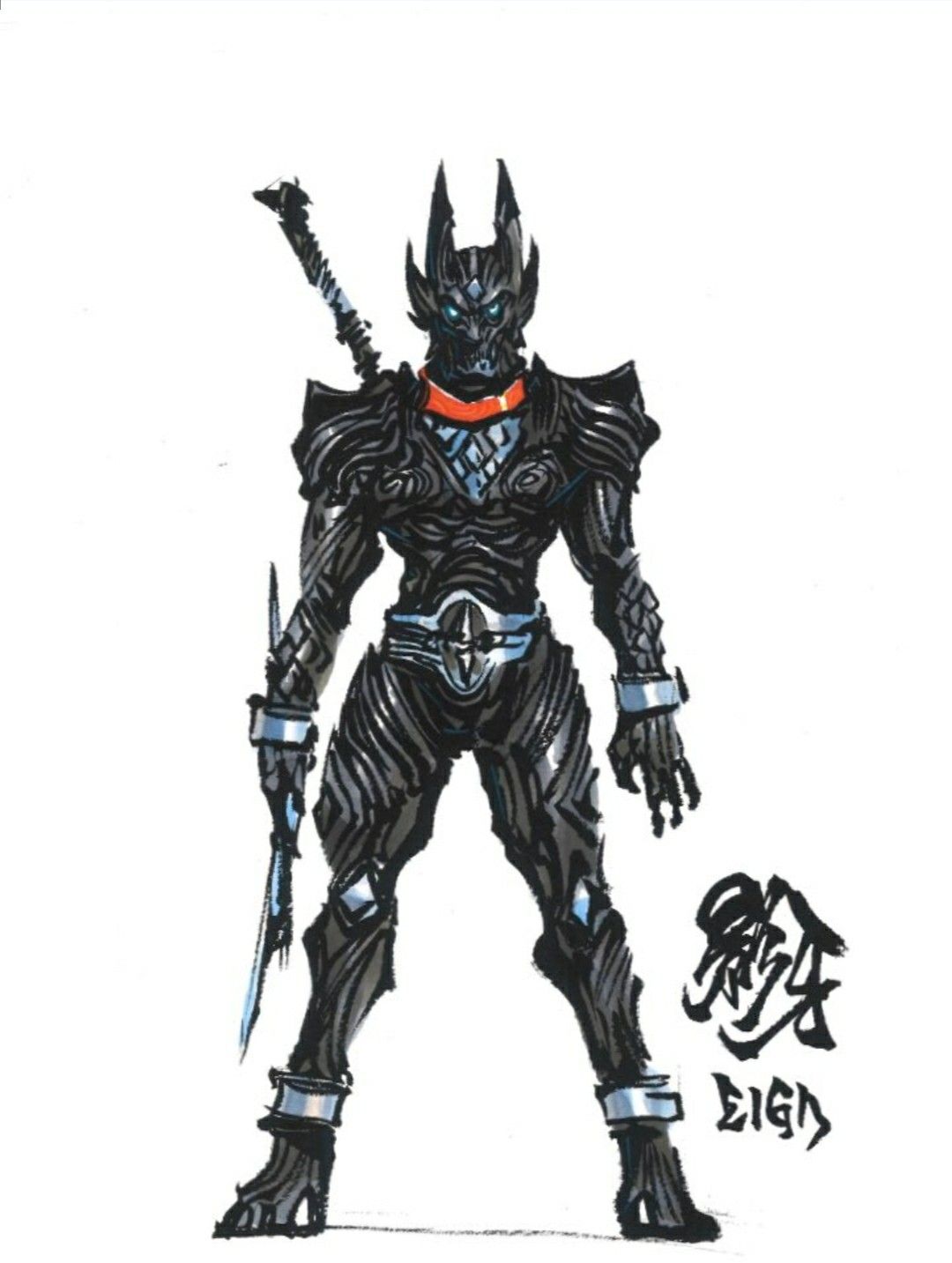 Devil ranger series armor 4 by flettk3 on DeviantArt