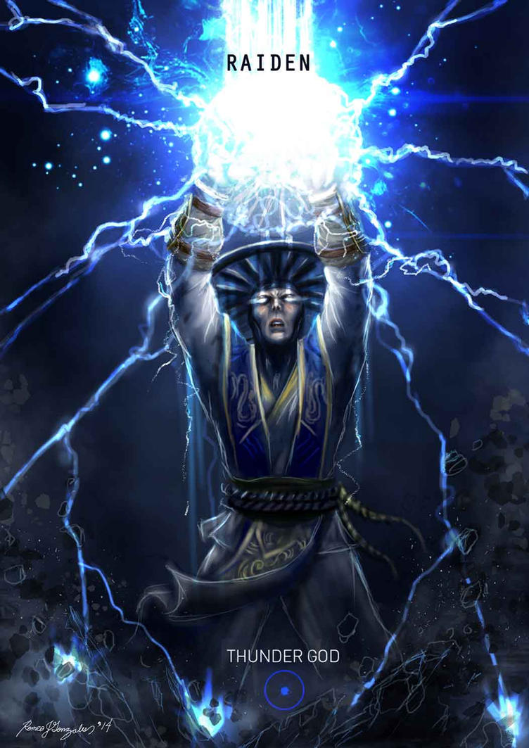 Mortal Kombat X Raiden Thunder God By Grapiqkad On DeviantArt.