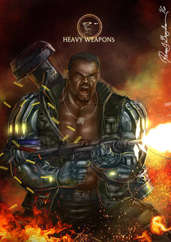 Mortal Kombat X Jax-Heavy Weapons Variation