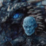 Night King and the Ice dragon2