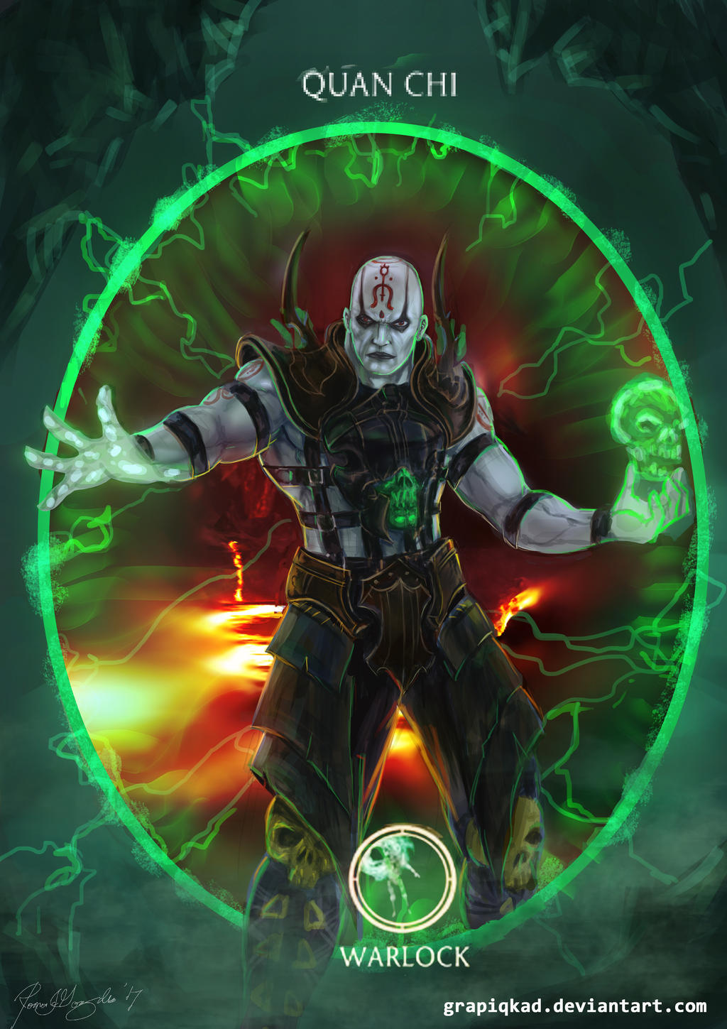 Mortal Kombat X Quan Chi Warlock Variation By Grapiqkad On DeviantArt mortal-kombat-x-quan-chi-warlock-variation-by-grapiqkad-on-deviantart