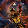 Mortal Kombat X- Scorpion Hellfire Variation