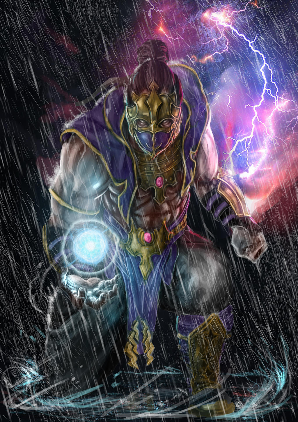 Mortal Kombat X Rain by Grapiqkad on DeviantArt