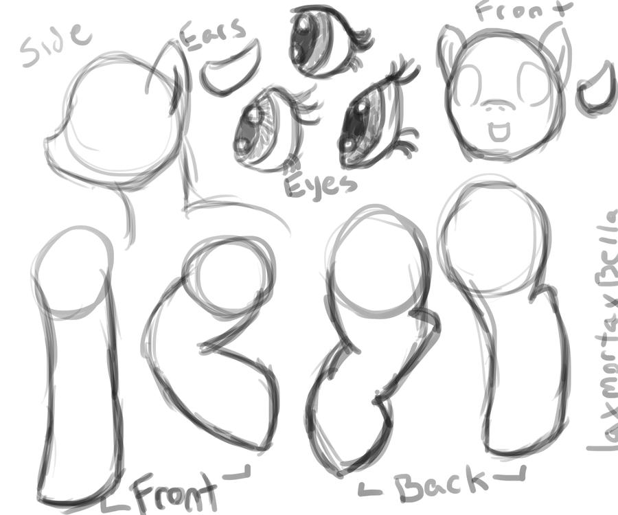 mlp body parts by Laxmortaxbella on DeviantArt