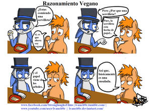 Zarpas El Conejo Shido Comic 4: Razonamiento Vegan