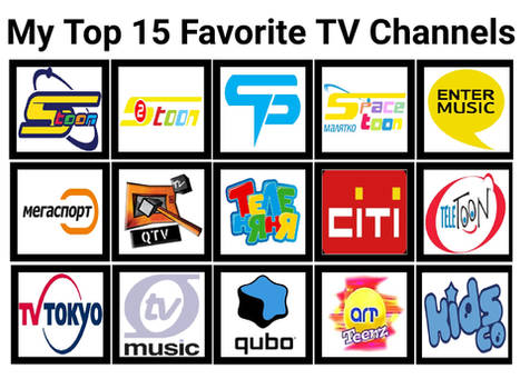 My Top 15 Favorite TV Channels