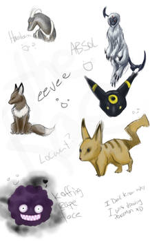 Pokemon Doodles? xD