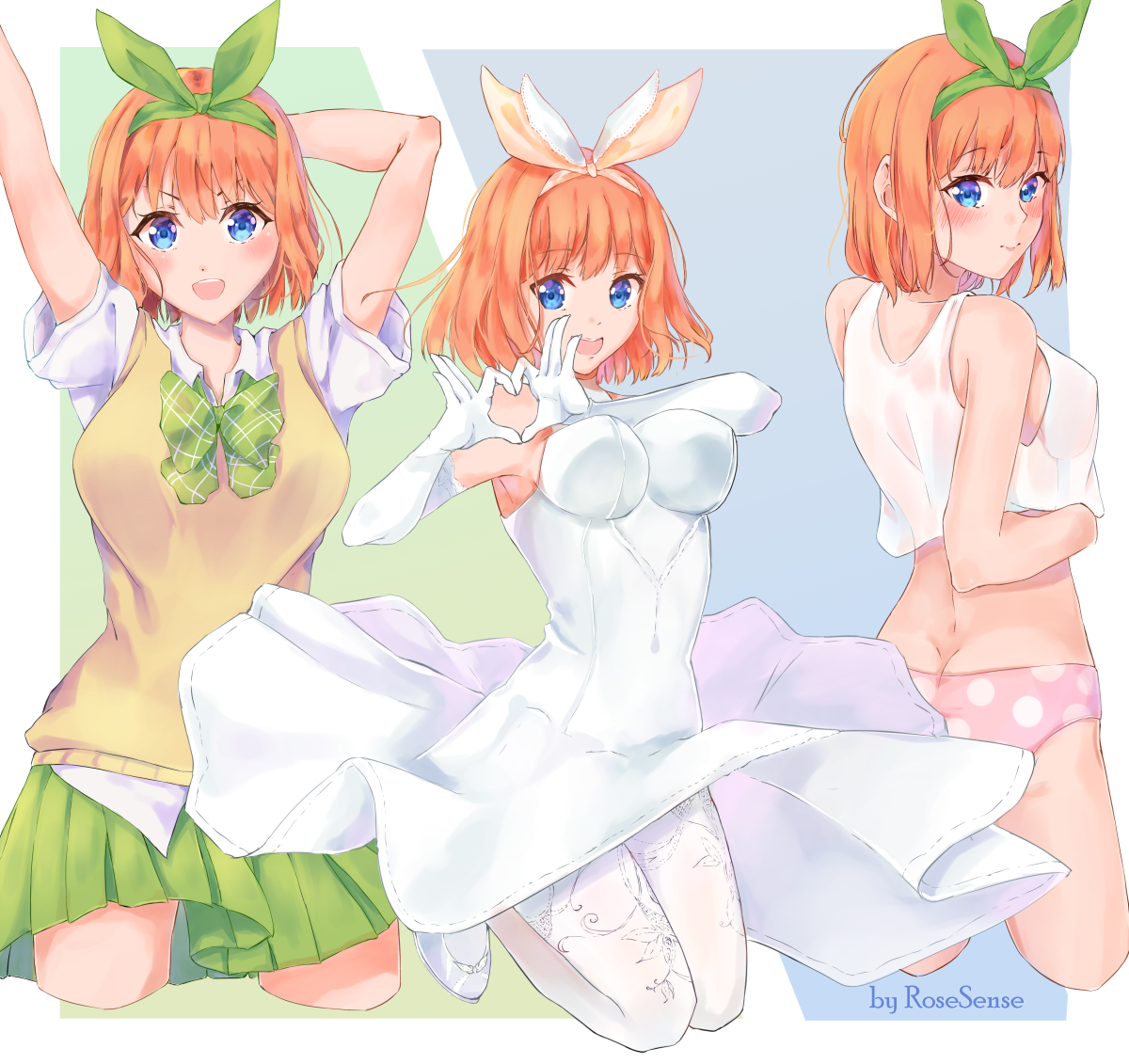 5-Toubun no Hanayome - Miku by RoseSense on DeviantArt